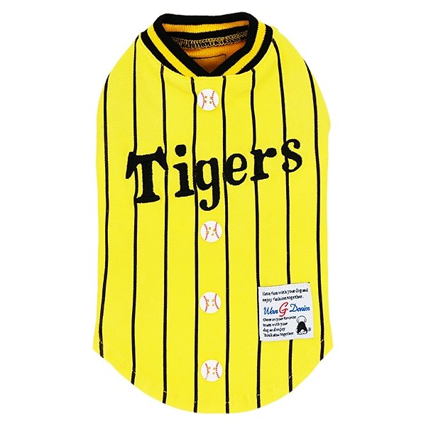 阪神タイガース 承認野球ペット用Ｔシャツ３