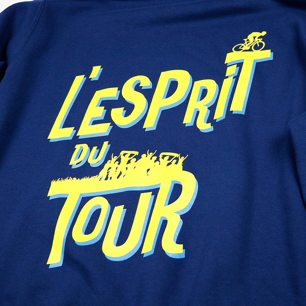 ツール・ド・フランス 2024 オフィシャル パーカー Le Sprit du Tour
