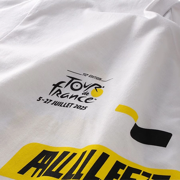 ツール・ド・フランス 2025 オフィシャル コースマップＴシャツ