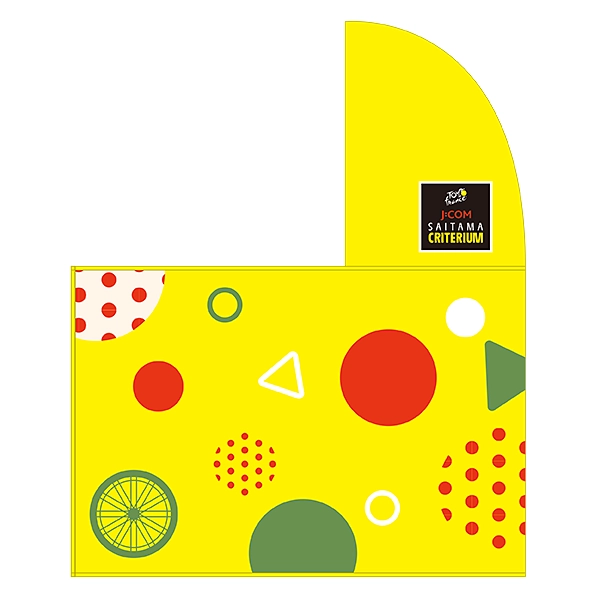 2025 ツール・ド・フランスさいたまクリテリウムオフィシャルグッズ フード付きタオル