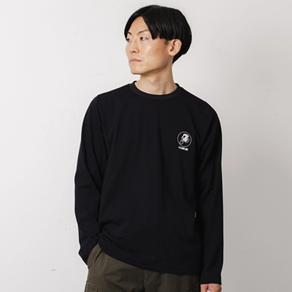 narifuri × CCC ツールドロングTシャツ BLACK