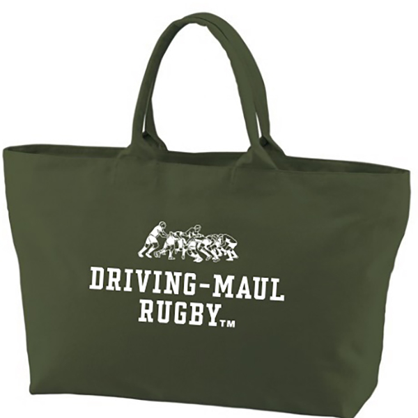 DRIVING-MAUL RUGBY(TM)  CANVAS ZIP BAG