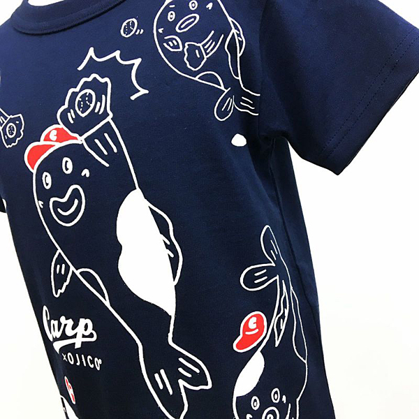 広島東洋カープ×OJICOコラボキッズTシャツ 10A