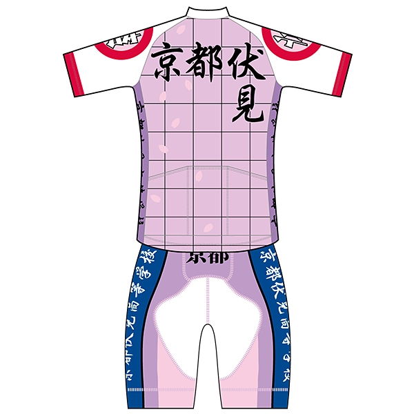 弱虫ペダル 京都伏見高校ver. サイクルタンクトップパンツ (2026) / YOWAMUSHI PEDAL Kyoto Fushimi H.S. Bib Shorts