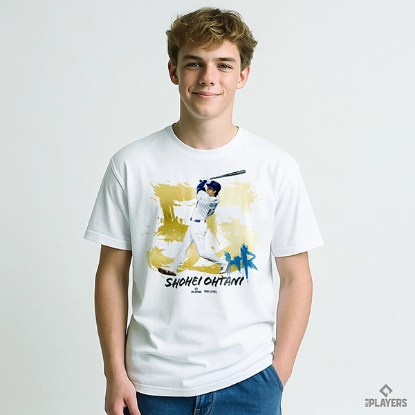 ロサンゼルス・ドジャース 大谷翔平 『55 HOME RUN』 Tシャツ ホワイト