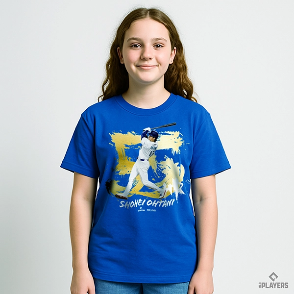 ロサンゼルス・ドジャース 大谷翔平 『55 HOME RUN』 Tシャツ ロイヤルブルー