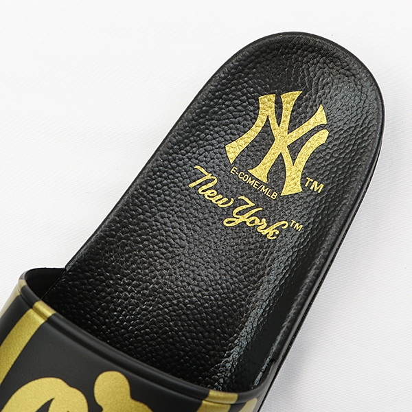 MLB ニューヨーク・ヤンキース サンダル BLACK×GOLD