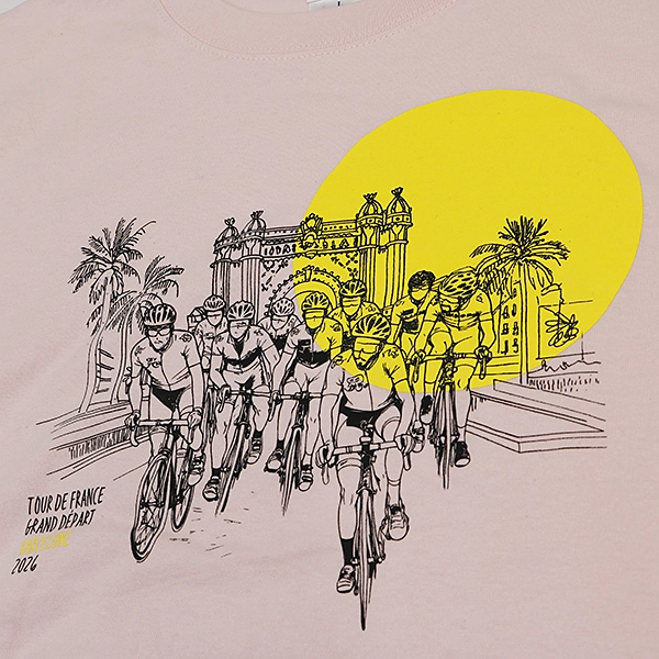 ツール・ド・フランス 2026 オフィシャル Tシャツ BARCELONA