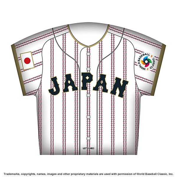 2026 WORLD BASEBALL CLASSIC 選手ユニフォームクッション