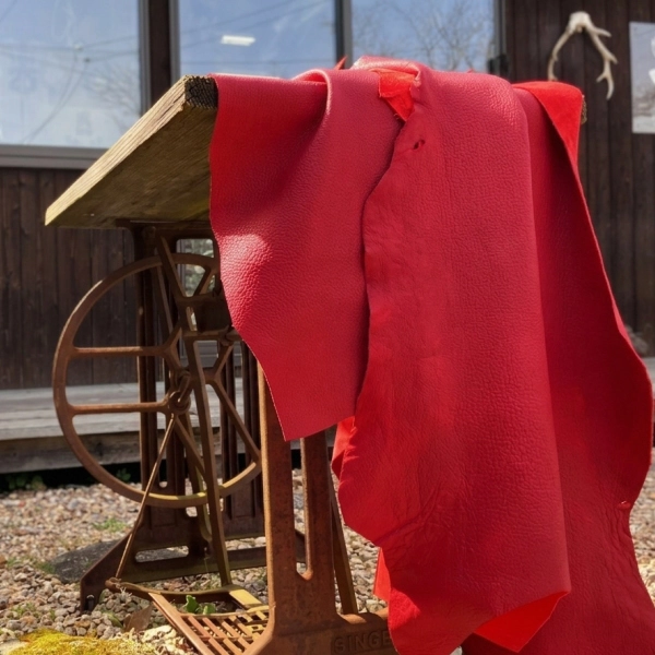 広島ジビエレザー×広島東洋カープ コラボ鹿革スマホリング2026Ver.