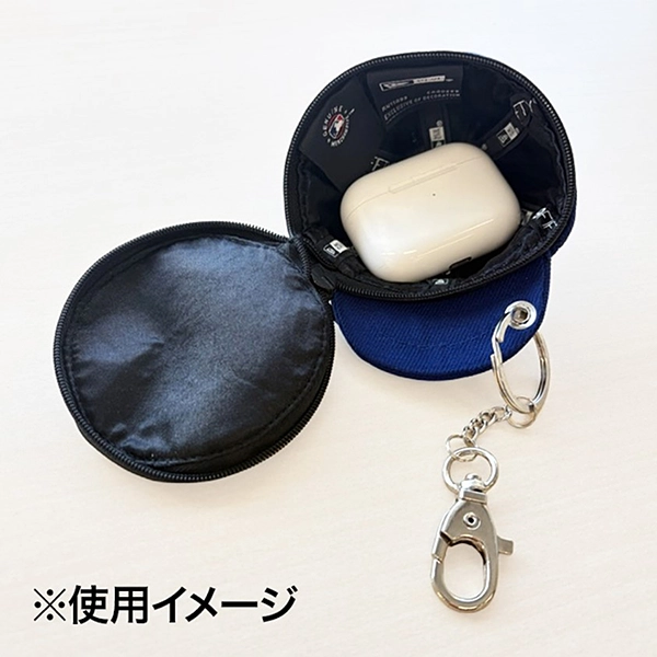 NEW ERA ミニキャップ イヤホンケース ロサンゼルス・ドジャース（ダークロイヤル）