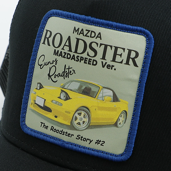 MAZDA ROADSTER ワッペンメッシュキャップ