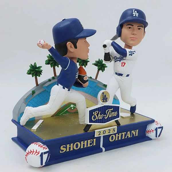 MLB ロサンゼルス・ドジャース 大谷翔平 二刀流ボブルヘッド 7inch（17.7cm）