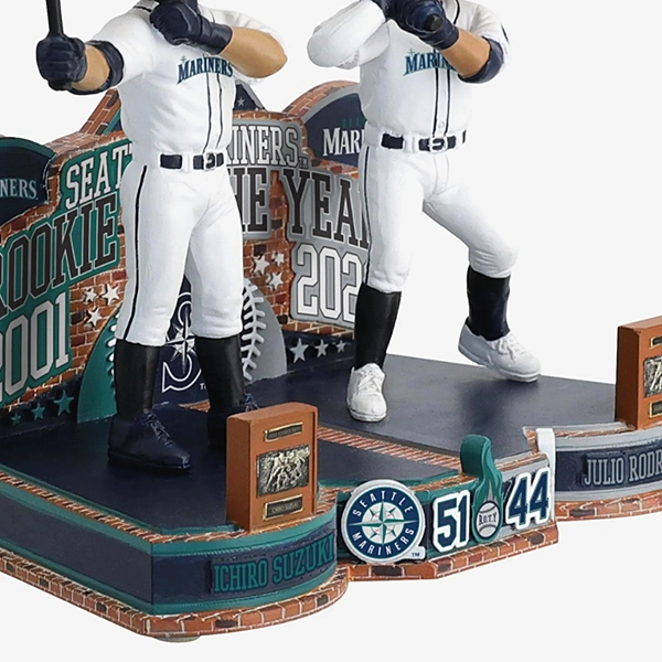 シアトル・マリナーズ イチロー＆フリオ・ロドリゲス 2001＆2022新人王