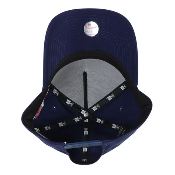 NEW ERA 9FORTY A-Frame MLBサイドパッチ ロサンゼルス・ドジャース ダークロイヤル
