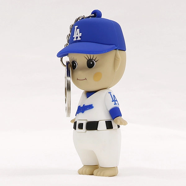 MLB ロサンゼルス・ドジャース キューピーキーホルダー