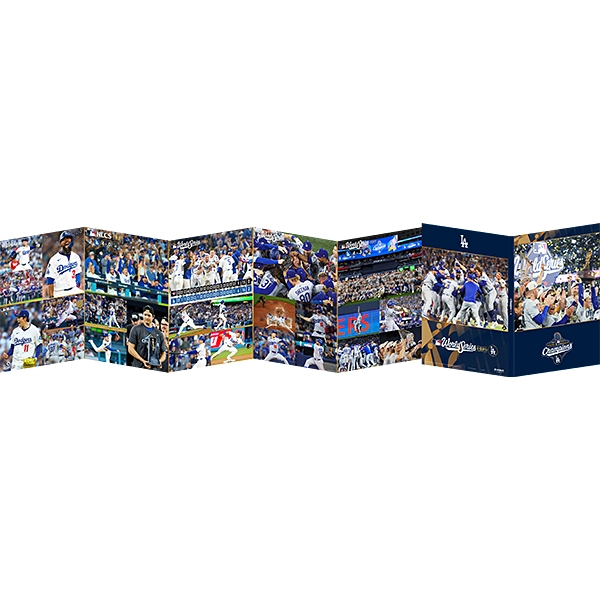 MLB ワールドシリーズ 2025 優勝記念ロサンゼルス・ドジャースプレミアムフレーム切手セット 【送料込み】