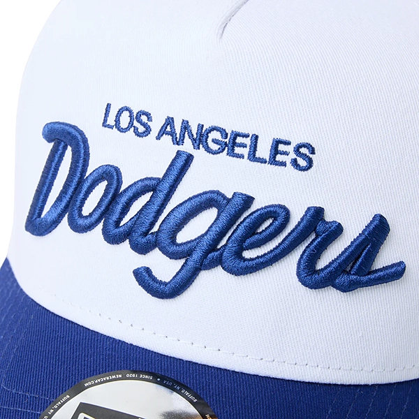 NEW ERA 9FORTY A-Frame MLB 2-Tone ロサンゼルス・ドジャース ホワイト/ダークロイヤル