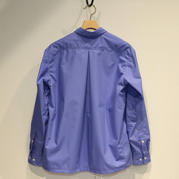 narifuri コーチジャケットライクシャツ COBALT