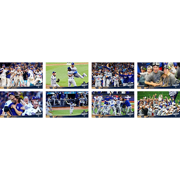 MLB ワールドシリーズ 2025 優勝記念ロサンゼルス・ドジャースプレミアムフレーム切手セット 【送料込み】