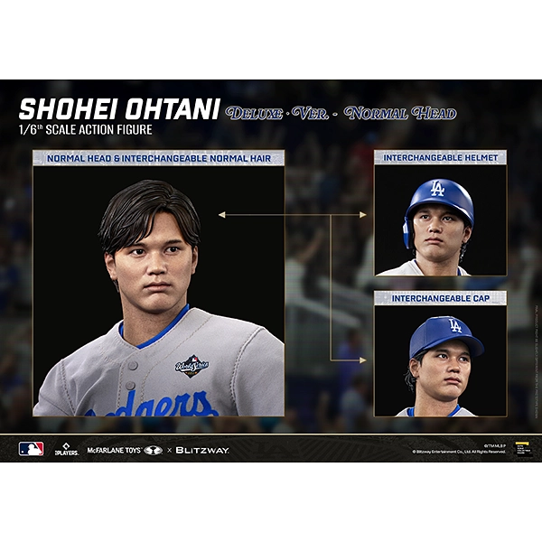 大谷翔平 1/6スケールアクションフィギュア デラックスVer.