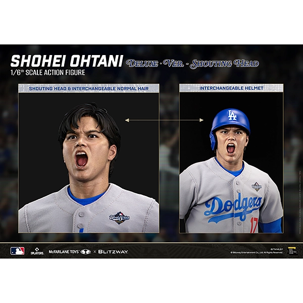 大谷翔平 1/6スケールアクションフィギュア デラックスVer.