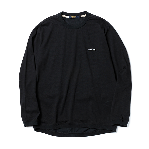 narifuri マルチテックスウェットTシャツ ブラック(XL nocolor): サイクル｜【公式】J SPORTSオンラインショップ