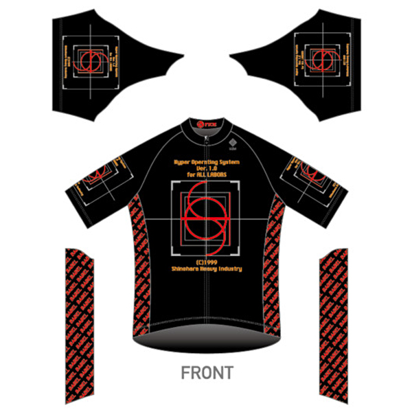 機動警察パトレイバー サイクルジャージ 【HOS Ver.】