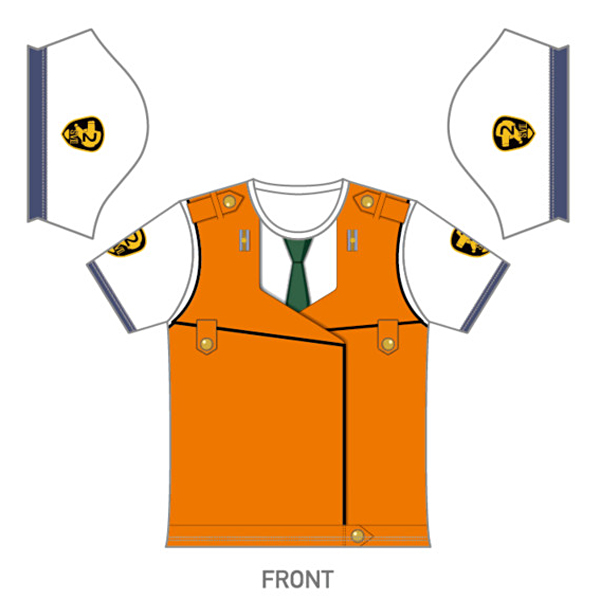 機動警察パトレイバー バックポケットTシャツ 【特車二課 Ver.】