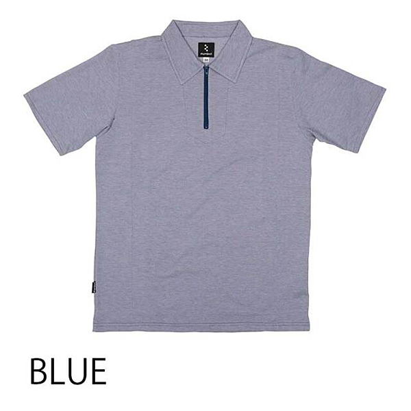 リンプロジェクト ジップポロシャツ ブルー