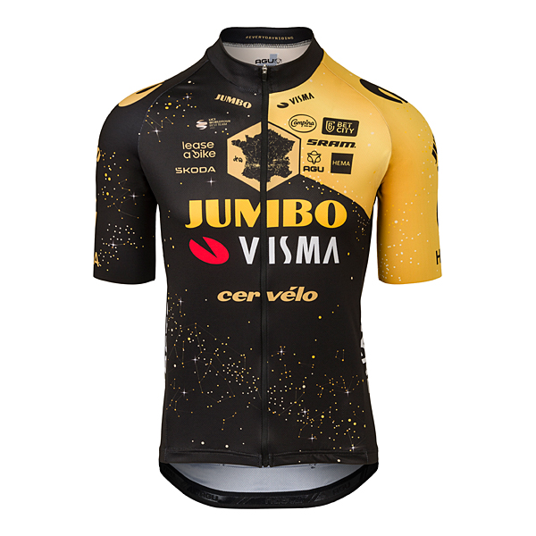 Jumbo-Visma VELODROME Tour de France 2023 レプリカサイクルジャージ