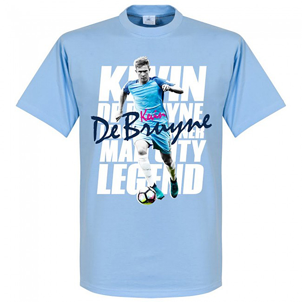 RE－TAKE Kevin De Bruyne Legend Tシャツ スカイ