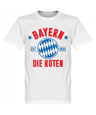 RE－TAKE Bayern Established Tシャツ ホワイト