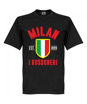 RE－TAKE Milan Established Tシャツ ブラック