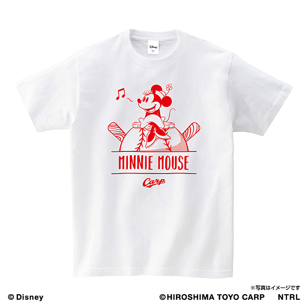 21ミニーマウス Humming 広島東洋カープ Tシャツ ホワイト S Nocolor 野球 公式 J Sportsオンラインショップ サイクル 野球 サッカー ラグビーなど スポーツグッズ通販