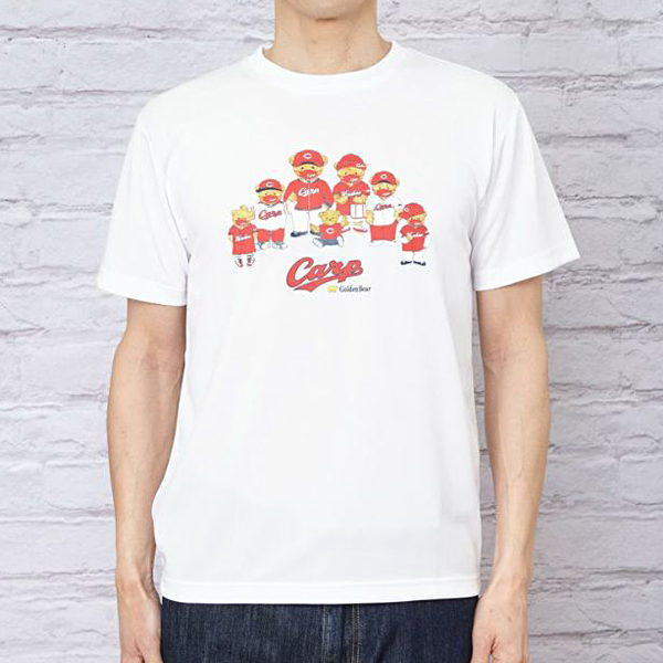 広島東洋カープ Goldenbear ファミリーｔシャツ ホワイト M Nocolor 野球 公式 J Sportsオンラインショップ サイクル 野球 サッカー ラグビーなど スポーツグッズ通販