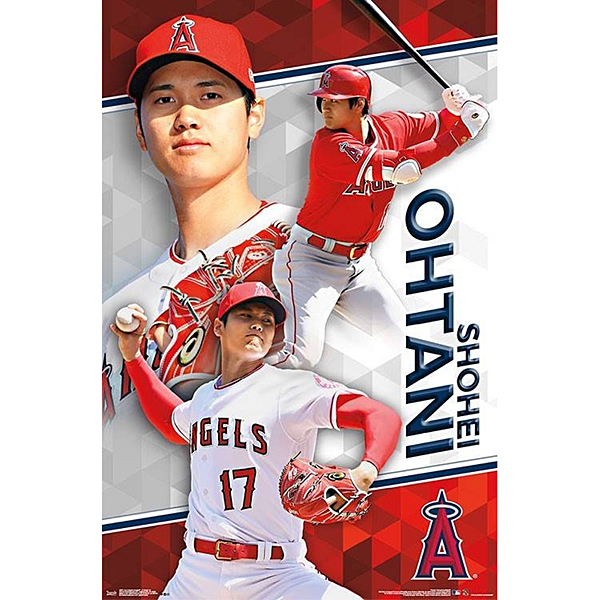 3年保証』 2-大谷翔平 A4ポスター プロ野球選手 MLB ロサンゼルス エンゼルス