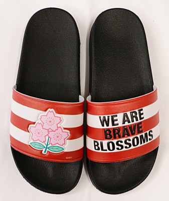 ラグビー日本代表サンダル メンズ ブラック