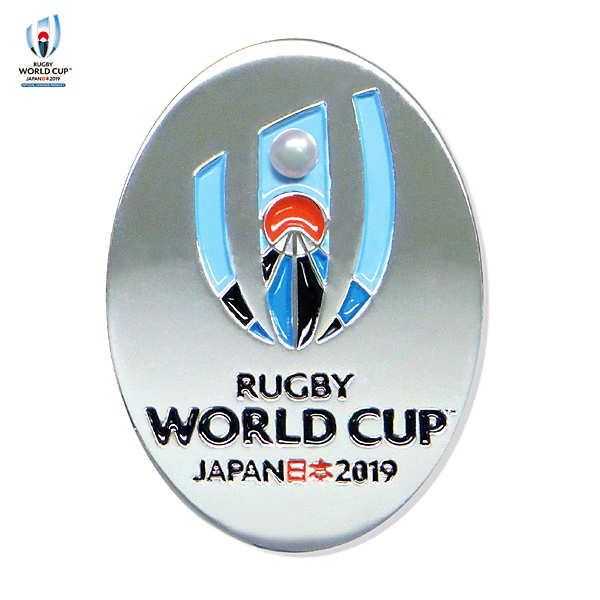 RWC2019 SVピンブローチ（パール・フジ）