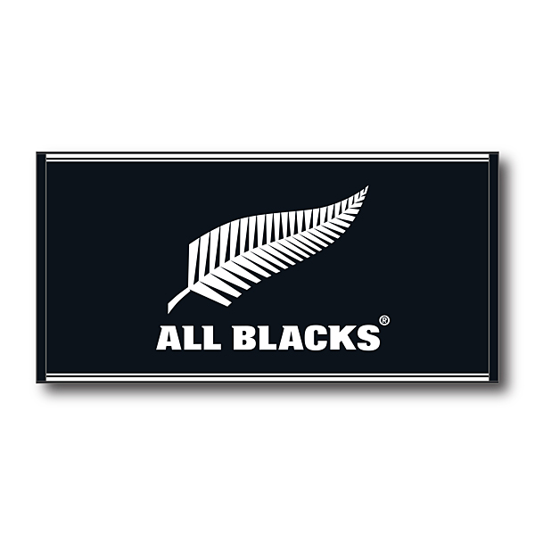 オールブラックス　バスタオル　ラグビー　ニュージーランド代表　公式