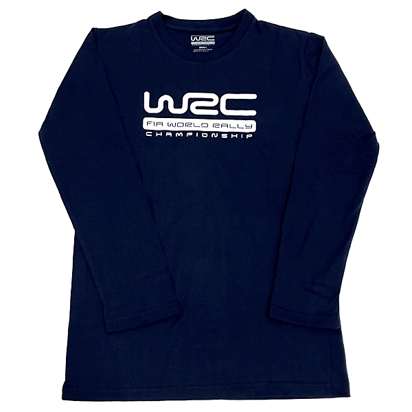 WRC ロングスリーブTシャツ ネイビーブルー