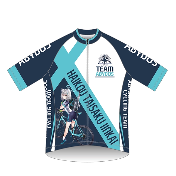 サイクルジャージ ブルーアーカイブ -Blue Archive- シロコ ライディング Ver.