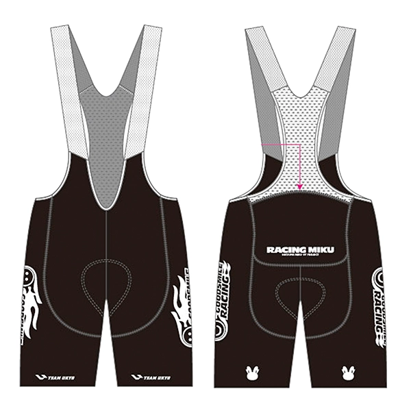 サイクルビブショーツ レーシングミク 2026 TEAM UKYO応援Ver.
