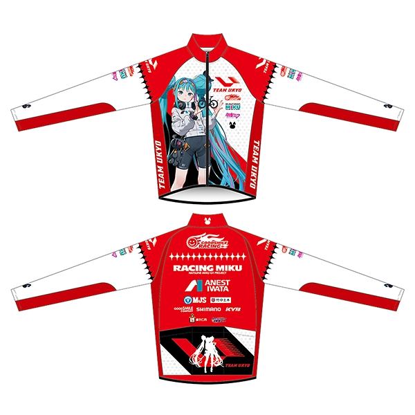 サイクルウインドブレーカー レーシングミク 2026 TEAM UKYO応援Ver.