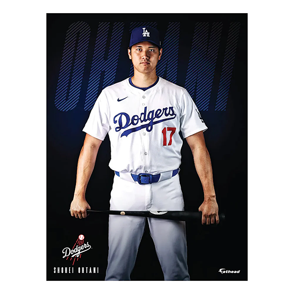 MLB New23c-大谷翔平　A4ポスター　MLB　ロサンゼルス・ドジャース