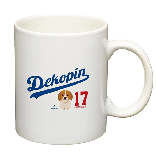 大谷翔平 デコピン SHOHEI OHTANI 「Dekopin Logo」マグカップ