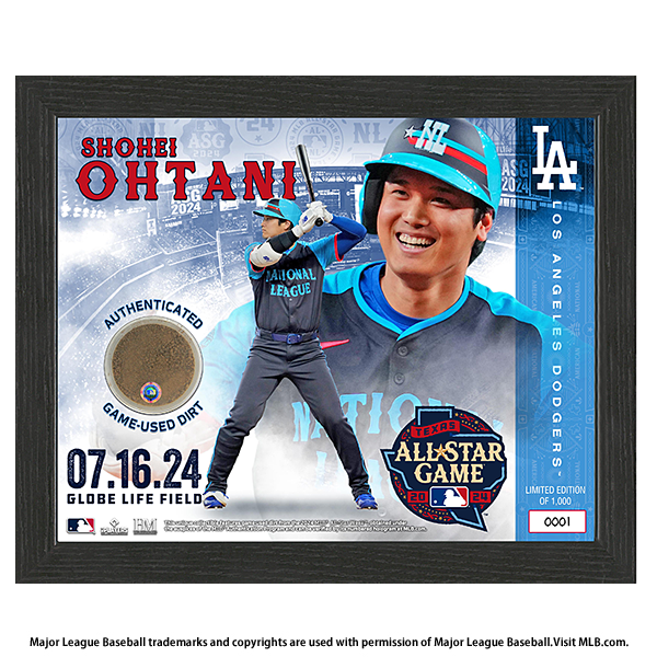 ドジャース 大谷翔平 2024 MLB オールスターゲーム出場記念ダート 
