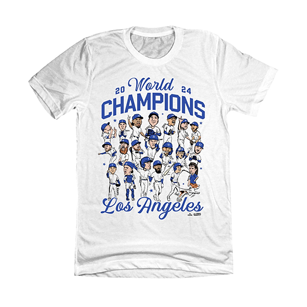 2024 Los Angeles World Champions Tシャツ