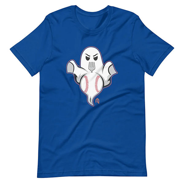 Ghost Forkball Graphic Tシャツ ブルー