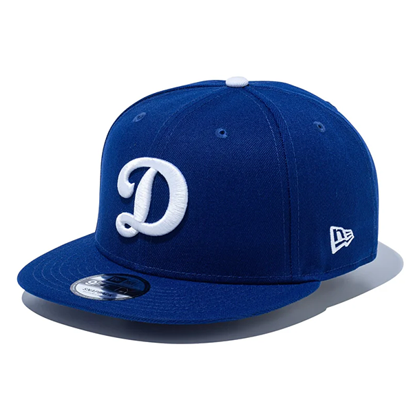 NEW ERA 9FIFTY ロサンゼルス・ドジャース Dロゴ ダークロイヤル × ホワイト